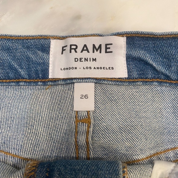 FRAME mini denim skirt size 26 - Picture 5 of 6